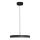Candeeiro suspenso LED DISC LED/38W/230V diâmetro 45 cm preto