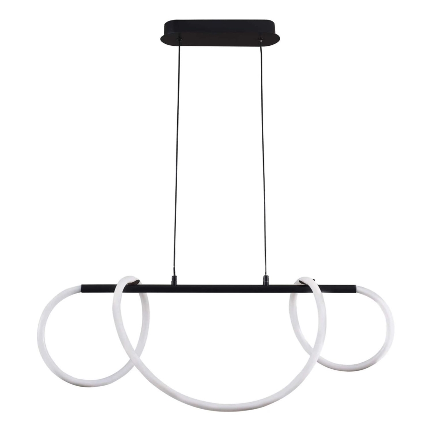 Candeeiro suspenso LED EMMA LED/38W/230V preto