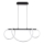 Candeeiro suspenso LED EMMA LED/38W/230V preto