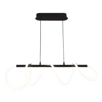 Candeeiro suspenso LED EMMA LED/38W/230V preto