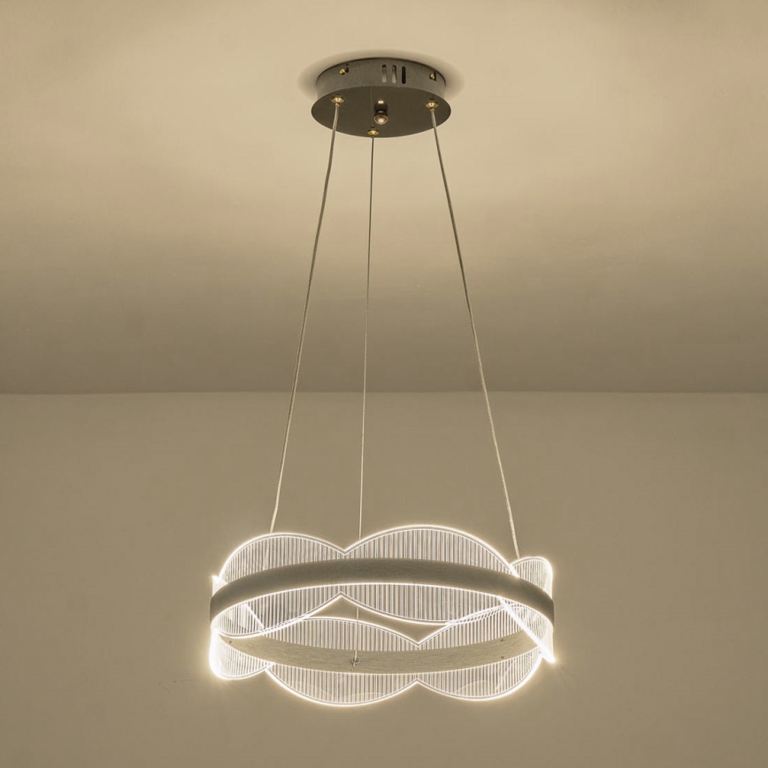 Candeeiro suspenso LED FIRENZE LED/48W/230V 3000K diâmetro 40 cm