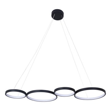 Candeeiro suspenso LED FLAMENCO LED/42W/230V 4000K preto