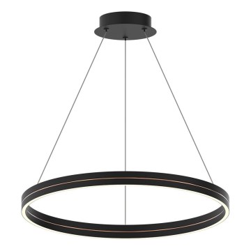 Candeeiro suspenso LED GRAVITY LED/36W/230V preto