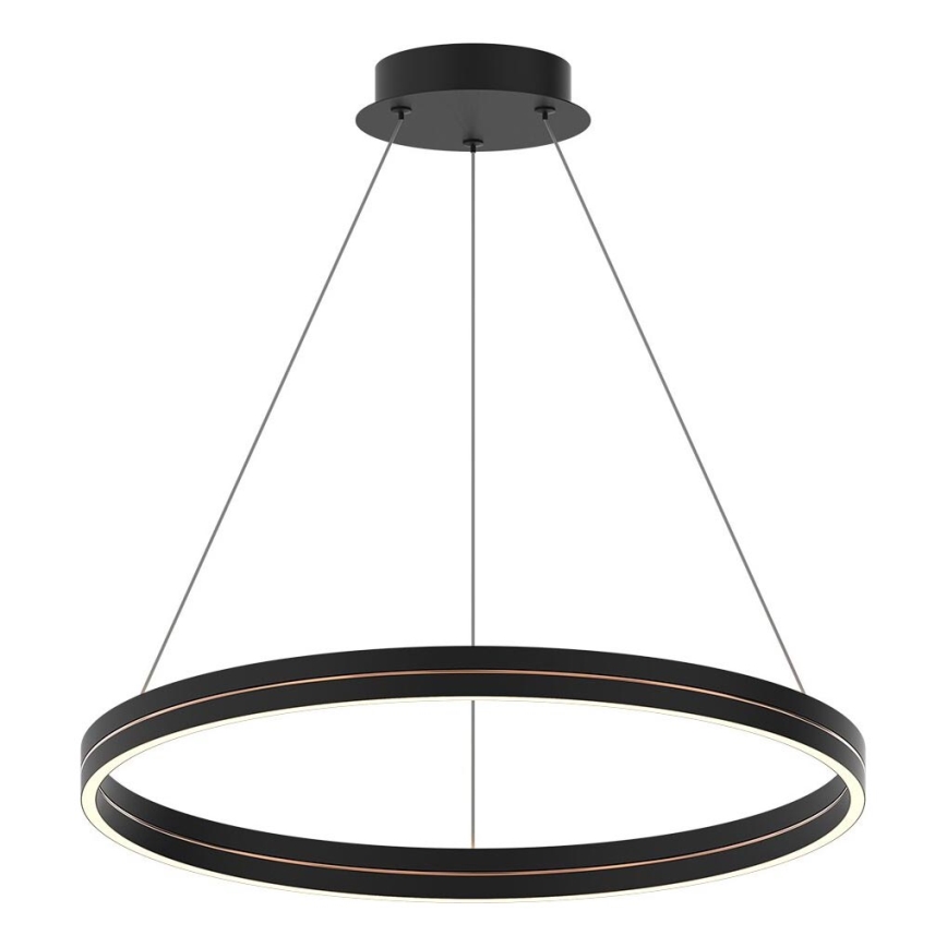 Candeeiro suspenso LED GRAVITY LED/36W/230V preto