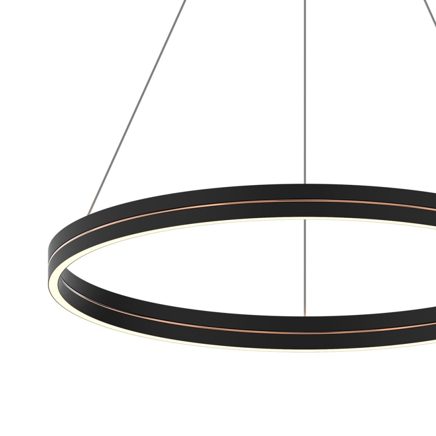 Candeeiro suspenso LED GRAVITY LED/36W/230V preto