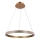 Candeeiro suspenso LED HASHIM LED/34W/230V diâmetro 60 cm cobre