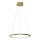 Candeeiro suspenso LED HOOP LED/27W/230V diâmetro 50 cm 4000K dourado