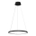 Candeeiro suspenso LED HOOP LED/27W/230V diâmetro 50 cm 4000K preto