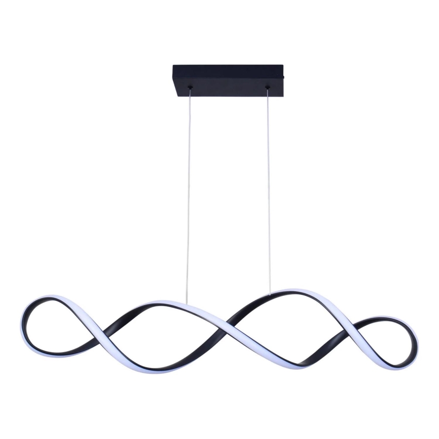 Candeeiro suspenso LED INFINITO LED/34W/230V preto