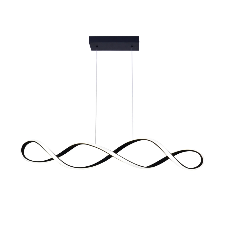 Candeeiro suspenso LED INFINITO LED/34W/230V preto