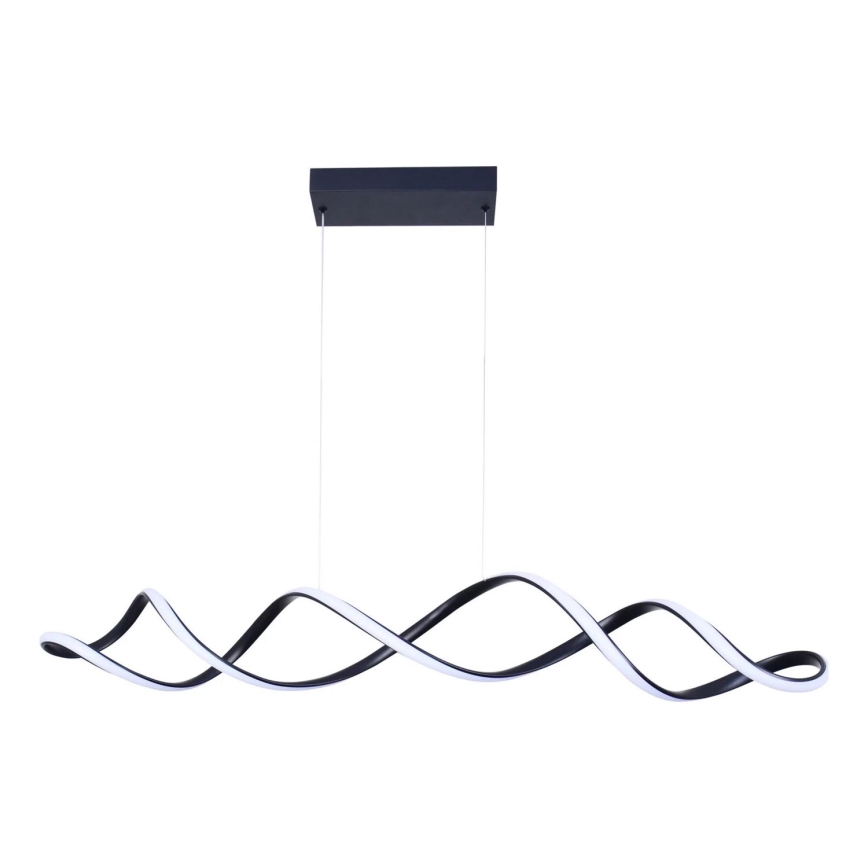 Candeeiro suspenso LED INFINITO LED/43W/230V preto