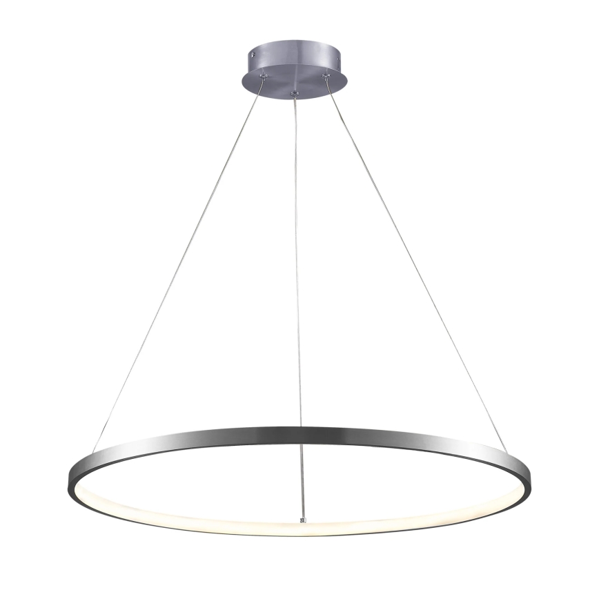 Candeeiro suspenso LED LEA LED/20W/230V 4000K diâmetro 50 cm cromado mate