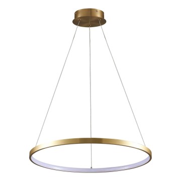Candeeiro suspenso LED LEA LED/20W/230V 4000K diâmetro 50 cm dourado