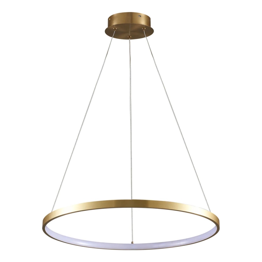 Candeeiro suspenso LED LEA LED/20W/230V 4000K diâmetro 50 cm dourado