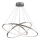 Candeeiro suspenso LED LEA LED/60W/230V 4000K diâmetro 80 cm cromado mate