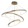 Candeeiro suspenso LED LEA LED/60W/230V 4000K diâmetro 80 cm dourado