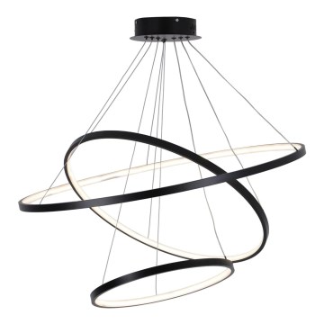 Candeeiro suspenso LED LEA LED/60W/230V 4000K diâmetro 80 cm preto