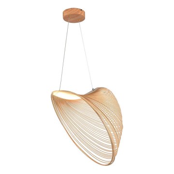 Candeeiro suspenso LED LED/10W/230V 3000K bege