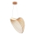 Candeeiro suspenso LED LED/10W/230V 3000K bege