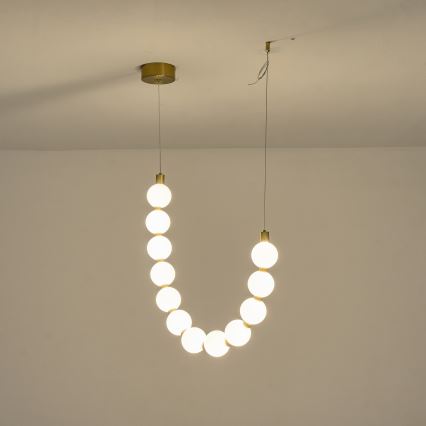 Candeeiro suspenso LED LED/12W/230V 3000K