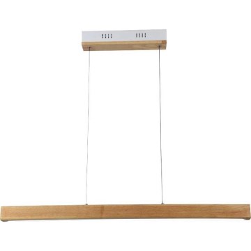 Candeeiro suspenso LED LED/12W/230V 4000K castanho