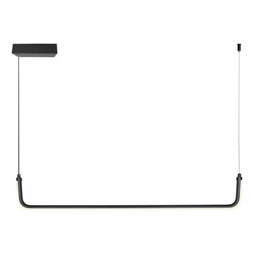 Candeeiro suspenso LED LED/12W/230V 4000K preto