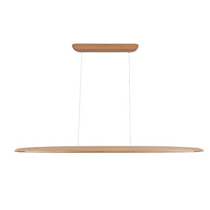 Candeeiro suspenso LED LED/22W/230V 4000K 130 cm faia/madeira maciça