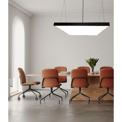 Candeeiro suspenso LED LED/240W/230V 4000K 120x120 cm