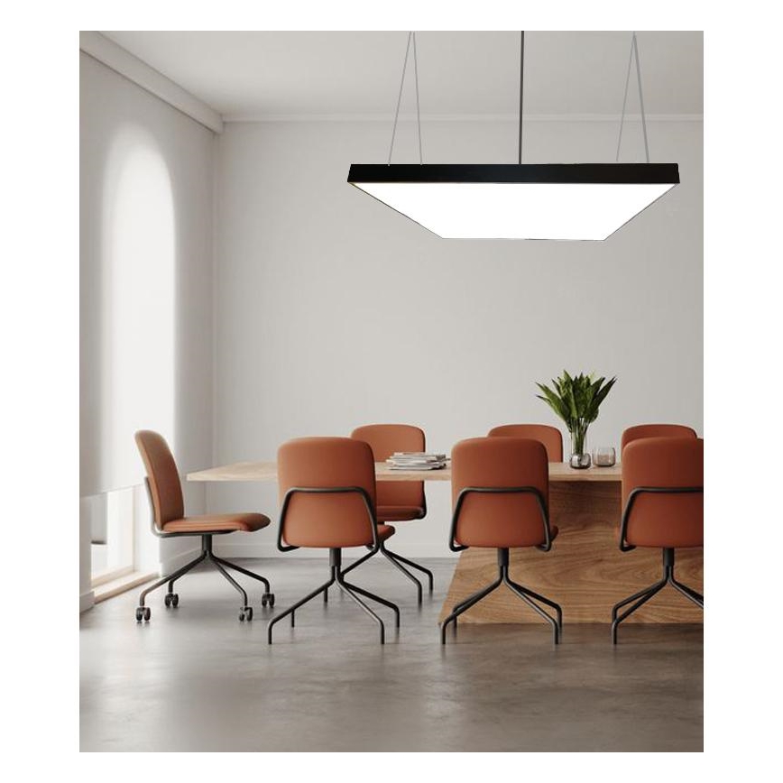 Candeeiro suspenso LED LED/240W/230V 4000K 120x120 cm