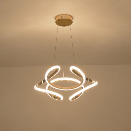 Candeeiro suspenso LED LED/24W/230V 3000K 50x120 cm