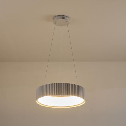 Candeeiro suspenso LED LED/30W/230V 3000K branco