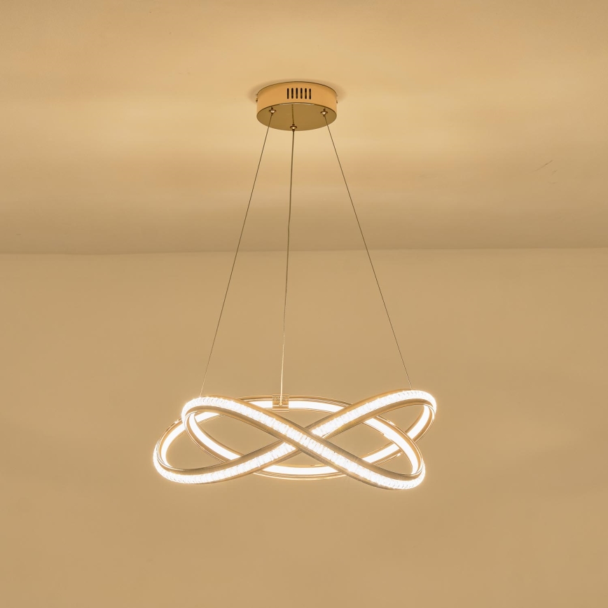 Candeeiro suspenso LED LED/38W/230V 3000K 50x120 cm