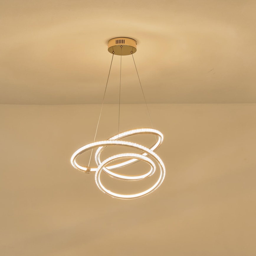 Candeeiro suspenso LED LED/38W/230V 3000K 50x50 cm