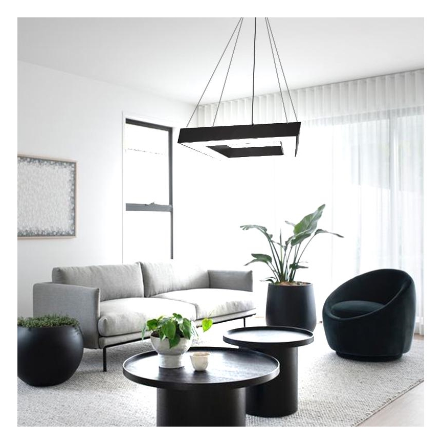 Candeeiro suspenso LED LED/40W/230V 4000K 60x60 cm