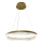 Candeeiro suspenso LED LED/52W/230V diâmetro 60 cm dourado