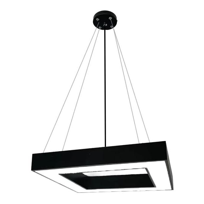 Candeeiro suspenso LED LED/55W/230V 4000K 80x80 cm
