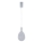Candeeiro suspenso LED LED/6,3W/230V 3000K cromado brilhante diâmetro 14 cm
