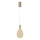 Candeeiro suspenso LED LED/6,3W/230V 3000K dourado diâmetro 14 cm