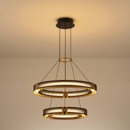 Candeeiro suspenso LED LED/62W/230V 3000K 62x120 cm