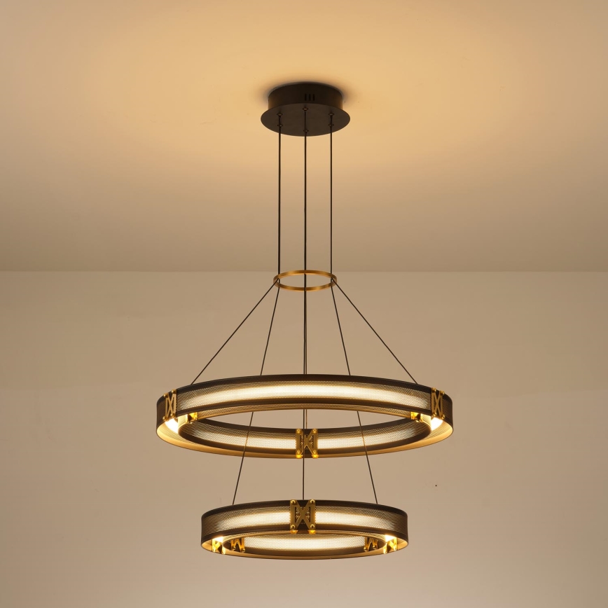 Candeeiro suspenso LED LED/62W/230V 3000K 62x120 cm