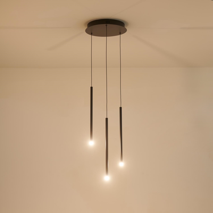 Candeeiro suspenso LED LED/6W/230V 3000K diâmetro 30 cm