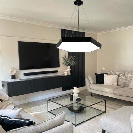 Candeeiro suspenso LED LED/70W/230V 4000K diâmetro 80 cm