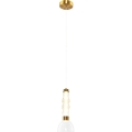 Candeeiro suspenso LED LUCCO LED/13W/230V diâmetro 15 cm dourado