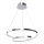 Candeeiro suspenso LED LUCERO LED/48W/230V cromado brilhante