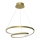 Candeeiro suspenso LED LUCERO LED/48W/230V dourado