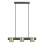 Candeeiro suspenso LED MIRELLA 3xGX53/6W/230V dourado/preto