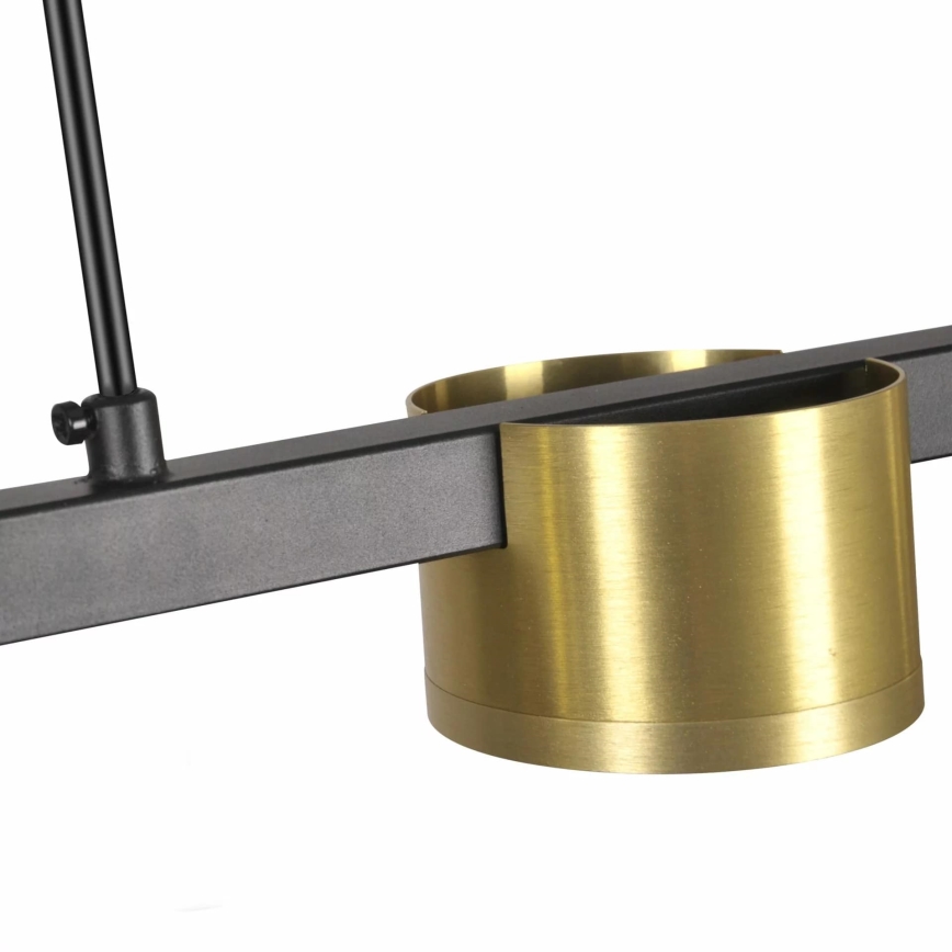 Candeeiro suspenso LED MIRELLA 3xGX53/6W/230V dourado/preto