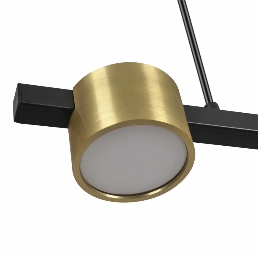Candeeiro suspenso LED MIRELLA 3xGX53/6W/230V dourado/preto