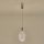 Candeeiro suspenso LED PERFORATO LED/6,3W/230V 3000K cromado brilhante diâmetro 13 cm