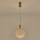 Candeeiro suspenso LED PERFORATO LED/6,3W/230V 3000K dourado diâmetro 20 cm